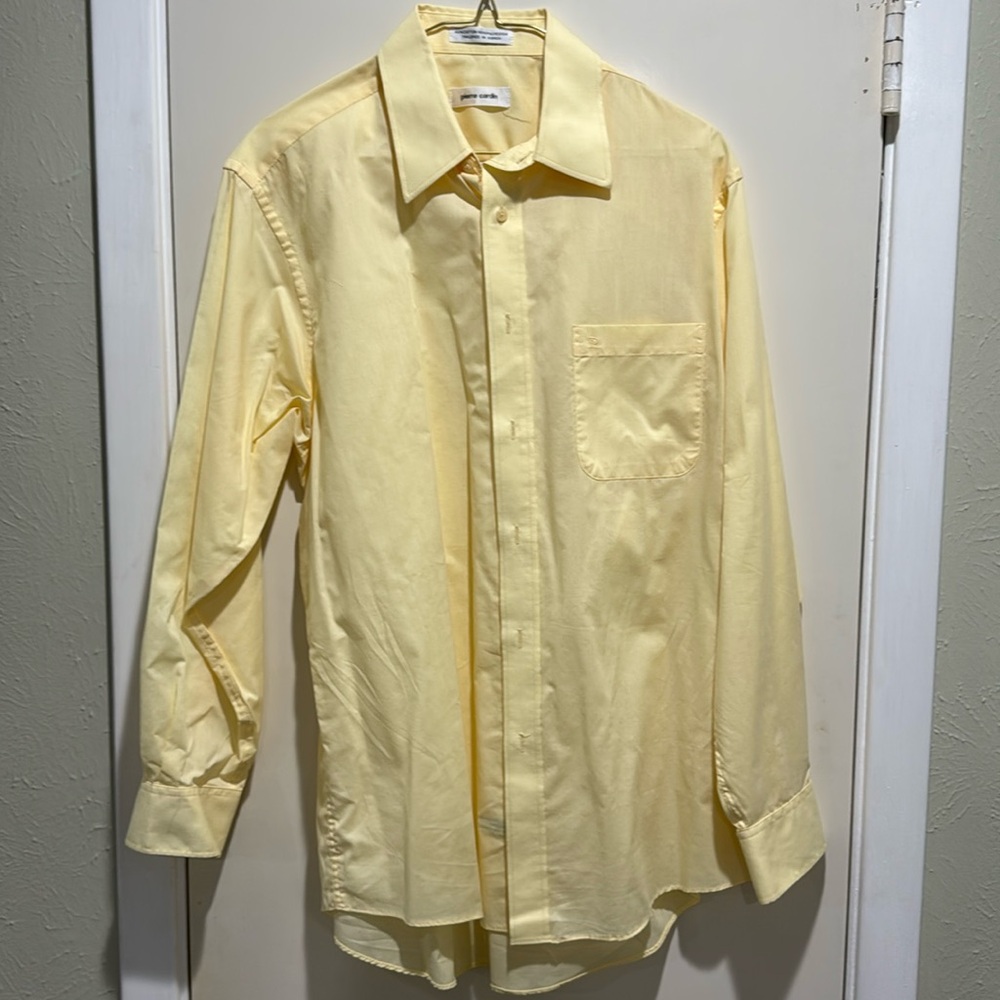 Men’s Solid Button Up Shirt